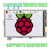 Load image into Gallery viewer, Raspberry pi 3B+ 4 B 3.2/3.5/5/7/10.1 inch touch  HDMI  LCD display module Support Raspberry Pi 2/3 B+/4 screen